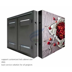 outdoor p10 4s led cabinet 960x960mm