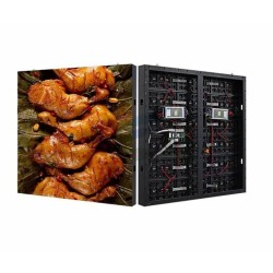 p2.5 indoor led display simple steel cabinet 960x960mm