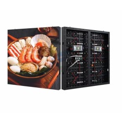 p3.076 indoor led display simple steel cabinet 960x960mm