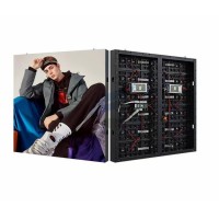 p4 indoor led display simple steel cabinet 960x960mm