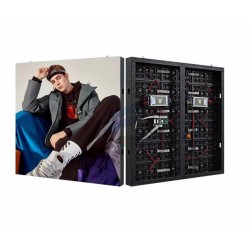 p4 indoor led display simple steel cabinet 960x960mm