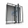 600cd indoor p3.91-7.81 transparent led display  cabinet 1000x1000mm